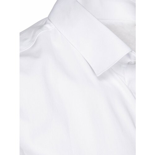 DStreet Men's Solid White Shirt Slike
