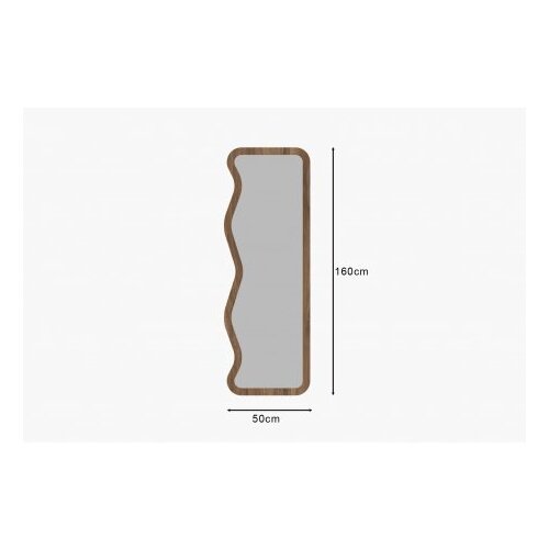 Hanah home ogledalo Asel Walnut Slike