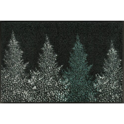 wash+dry PREDPRAŽNIK Pine Forest 50/75 cm potiskano antracit, siva Cene