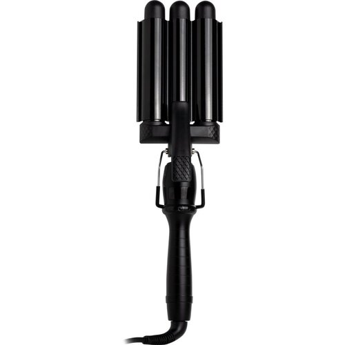 Mermade Pro Waver 32 mm kodralnik za trojne kodre za lase Black 1 kos Slike