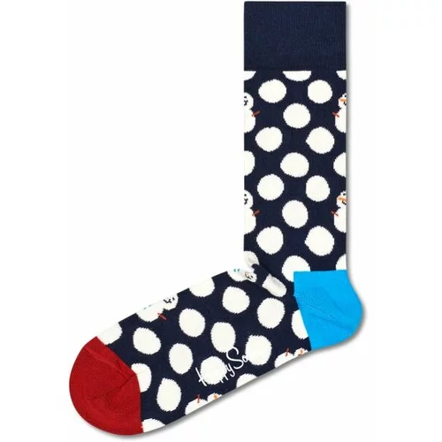 Happy Socks BIG DOT SNOWMAN GIFT BOX Klasične čarape, crna, veličina