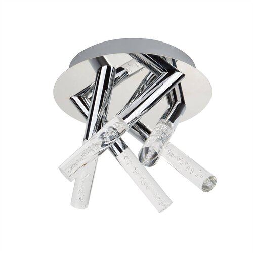 Searchlight Bubbles LED stropna svetilka za kopalnico s 5 lučmi, kromirana, z mehurčastim učinkom, IP44, (22100940) Cene