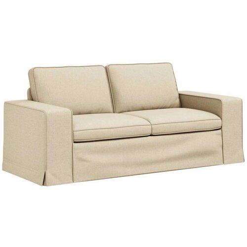 SOFA Krema 182 x 80 x 82 cm Metal Slike