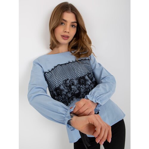 LAKERTA Blouse-LK-BZ-506877-1.61P-light blue Cijene