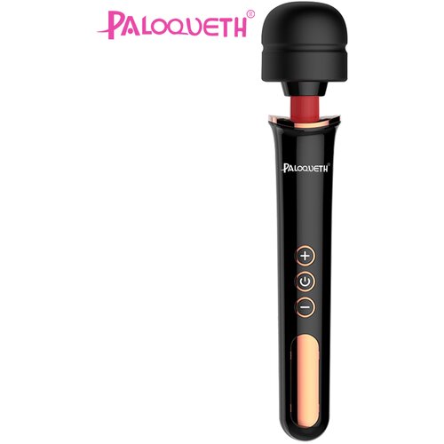 Paloqueth Powerful Massage Wand Rechargable Black-Gold Slike