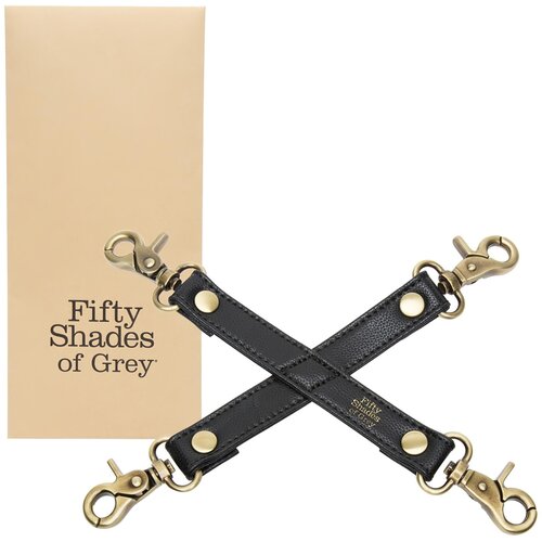 Fifty Shades of Grey Pedeset nijansi sive - Bound to You križna kravata (crna) Slike