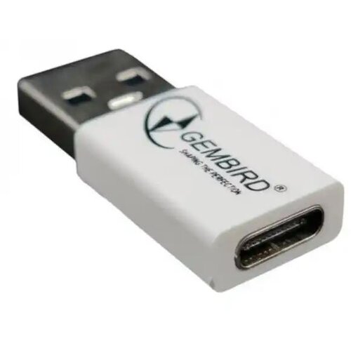 Gembird CCP-USB3-AMCM-0M USB 3.1 AM to Type-C female adapter cable, White (71) Cene
