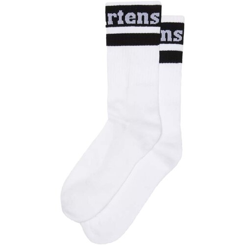 Dr. Martens Nogavice Athletic Logo Sock Organic Cotton Blend Bela Slike