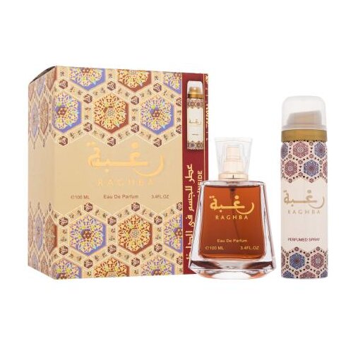 Lattafa Raghba Set parfemska voda 100 ml + dezodorans 50 ml unisex Cijene