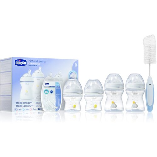 Chicco Natural Feeling First Starter Set darilni set 0 m+ (za dojenčke) Cene