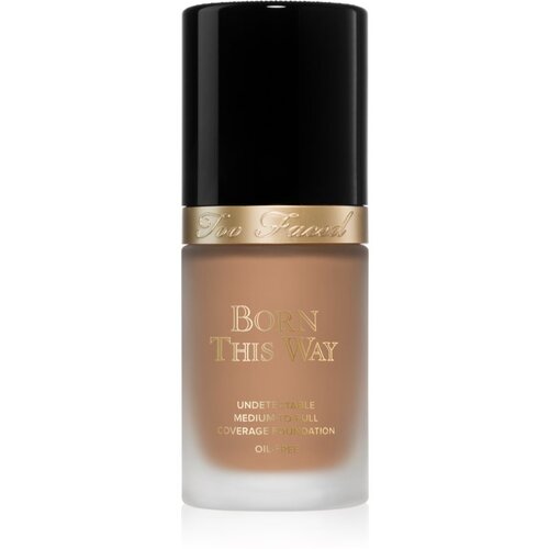 Too Faced Born This Way Flawless Coverage Natural Finish Foundation puder s visokim prekrivanjem za prirodan izgled nijansa Light Beige 30 ml Cijene