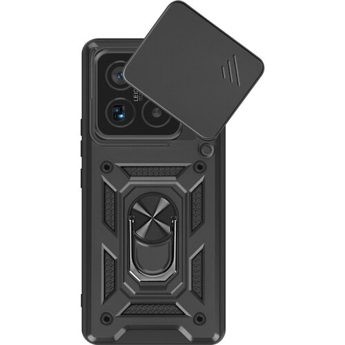 Oem Mayaxess, Ohišje za Xiaomi 15 Pro Podporni obroč z zaščito kamere, Črna, (5000215736) Cene