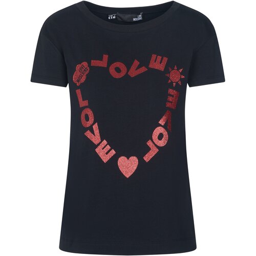 Love Moschino Majice brez rokavov - Črna Slike