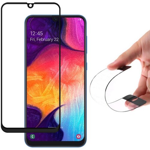  Hibridno Flexi Nano Staklo s okvirom za Samsung Galaxy A50s / Galaxy A50 / Galaxy A30s crni Cene