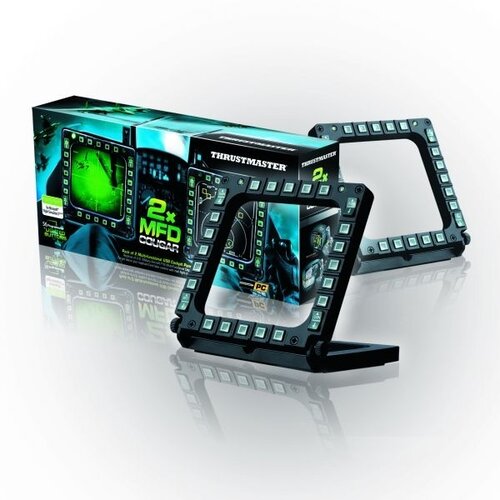 Thrustmaster MFD Cougar Pack večnamenska zaslonska panela za PC Slike