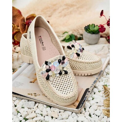 Resti Women's beaded openwork moccasins Nasfali Cene