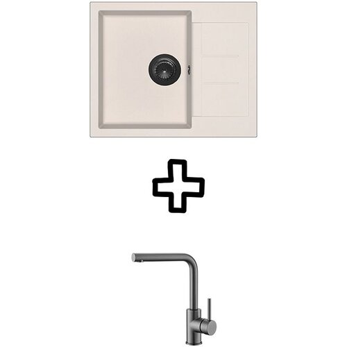 Aquasanita Set Tesa SQT102AW + Zora PVD Grafit/Silica Cijene