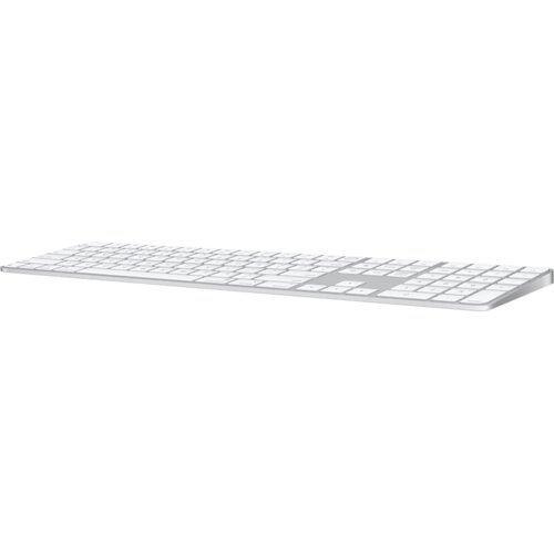 Apple Magic Keyboard (2024) w Touch ID and Numeric Keypad &amp;ndash; Croatian &amp;ndash; White Keys Slike