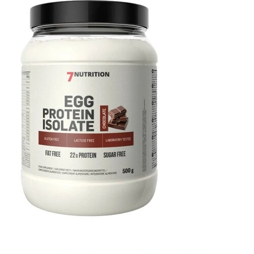 7NUTRITION Izolat proteina jaja, Čokolada, 500 g Slike