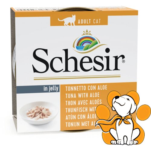 Schesir cat tunjevina sa alojom u želeu 85g Cene