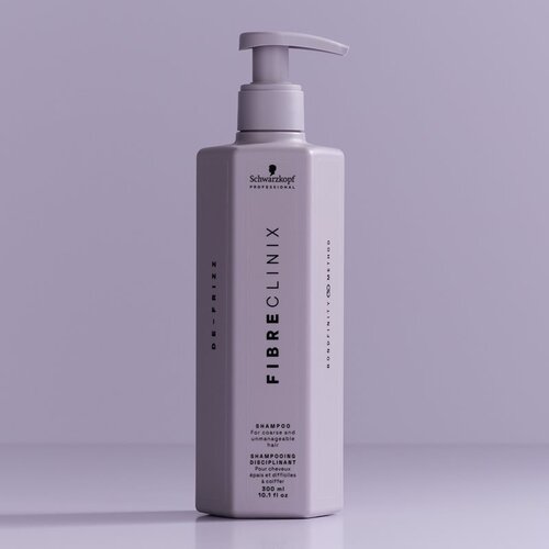 Schwarzkopf Professional Fibre Clinix De-Frizz Shampoo &amp;scaron;ampon za zaglađivanje vlasi za neposlu&amp;scaron;nu i anti-frizz kosu 300 ml Slike