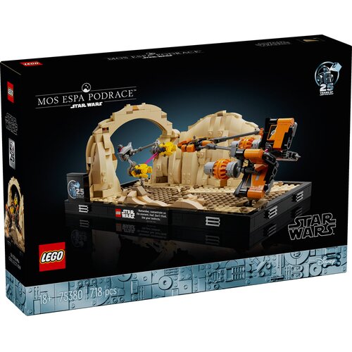 Lego Star Wars&amp;trade; 75380 Diorama trkali&amp;scaron;ta Mos Espa&amp;trade; Slike