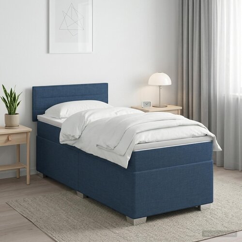  s box springom, madracem i LED-om Krem 80 x 200 cm Cene