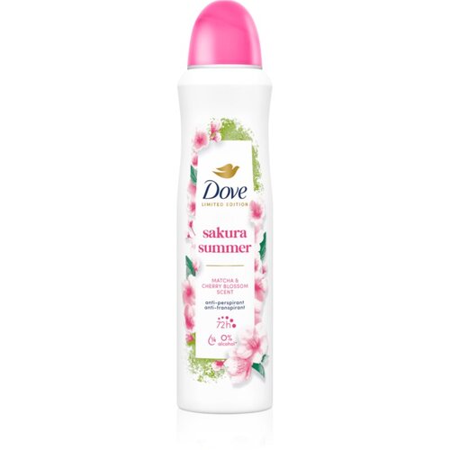 Dove Advanced Care Sakura Summer antiperspirant sprej 150 ml Slike