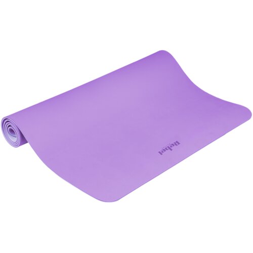 Rebel Active prostirka za gimnastiku za jogu, pilates, fitness, 200x115cm, debljine 1cm, TPE materijal, ljubičasta Slike