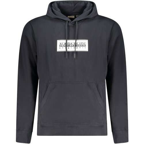 Napapijri SWEATSHIRT WITHOUT ZIP MEN BLACK Slike