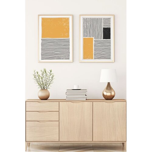 WALLXPERT Uramljena slika Huhu130, 30x40 cm , 2 dijela Cene