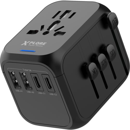Xplore POTOVALNI RAZDELILEC ADAPTER, POLNILEC XP1106, (21065432) Cene
