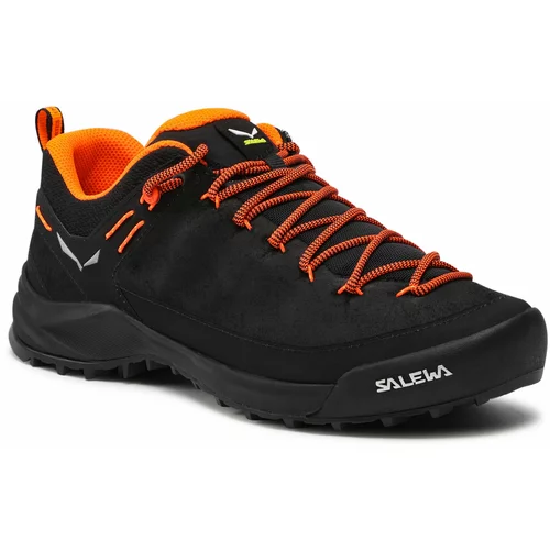 Salewa Trekking čevlji Ms Wildfire Leather 61395 0938 Black/Fluo Orange