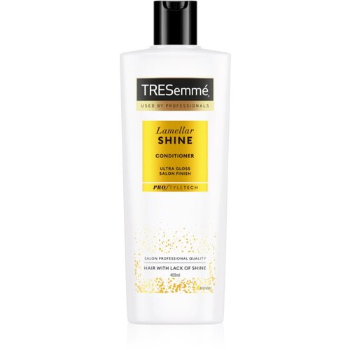 TRESemm&amp;eacute; Lamellar Shine posvetlitveni balzam za sijaj in enostavno razčesavanje las 400 ml Slike