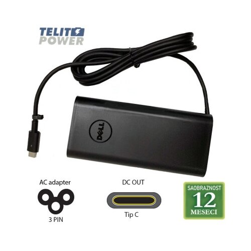 Dell de20v-6.5a (tip c ) 130w-dl330 (slim oval ) laptop adapter ( 4514 ) Cene