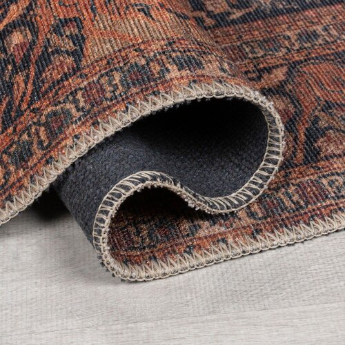 Flair Rugs Bordo rdeč pralen tekač 60x230 cm Nico Global &amp;ndash; Slike