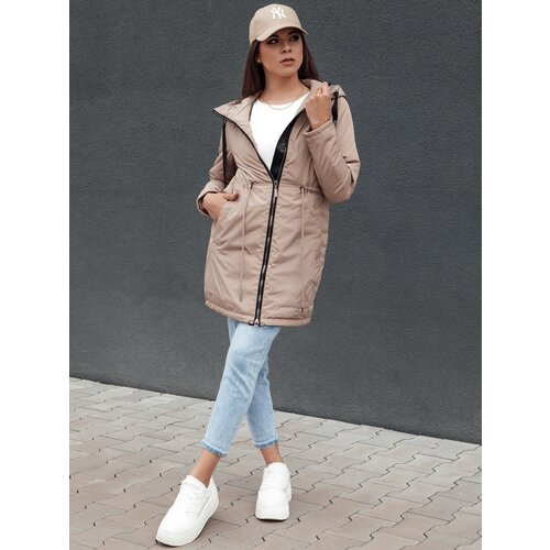 DStreet Women&amp;#039;s parka jacket URBANJOY beige Slike