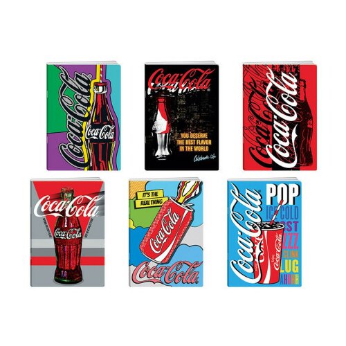 Premium, sveska, Coca Cola, A5, blanko, 50 lista ( 340223 ) Slike