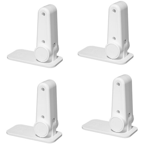 INF Varnostne ključavnice 4-pack – samolepilne ABS za omare in pečice White, (5000240699) Cene