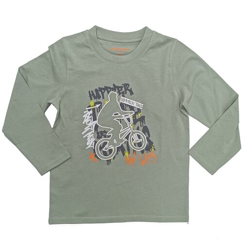 Lucky Kiddo majica DR LK-KBT LS 2_24 023691 M zelena 128 Slike