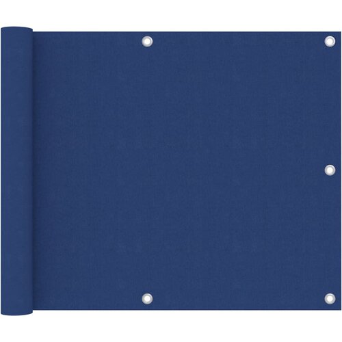 VidaXL balkonski zastor plavi 75 x 600 cm od tkanine Oxford Slike