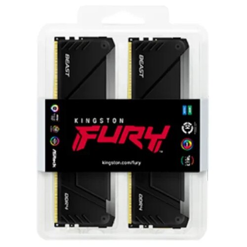 Kingston RAM DDR4 64GB (2x32GB) 3200MHz Fury Renegade RGB KF432C16RB2AK264 Cene
