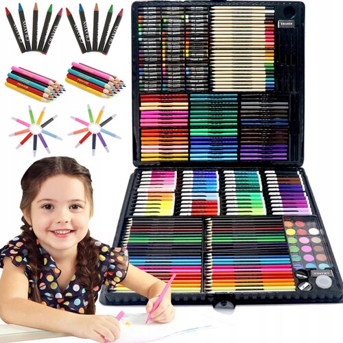  Umjetnički set od 288 komada bojica i flomastera za slikanje Cene