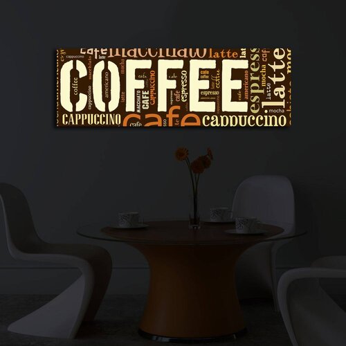 Wallity Slika na platnu sa LED osvetljenjem 30x90cm Cene