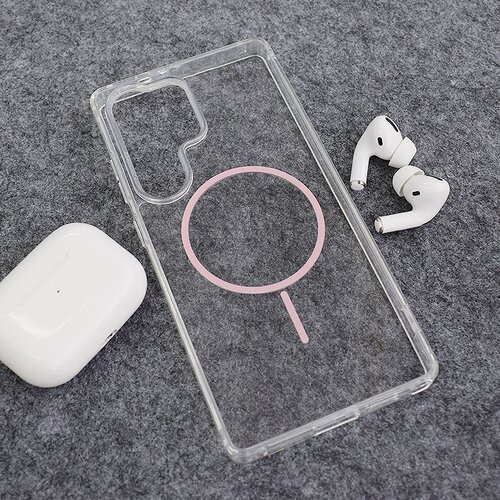  Maska za Samsung S25 Ultra Mag Case Clear Slim roze Cene