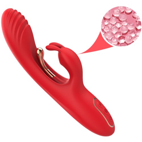 Bestoy vibrator za stimulacijo točke g in klitorisa (rdeč) Cene