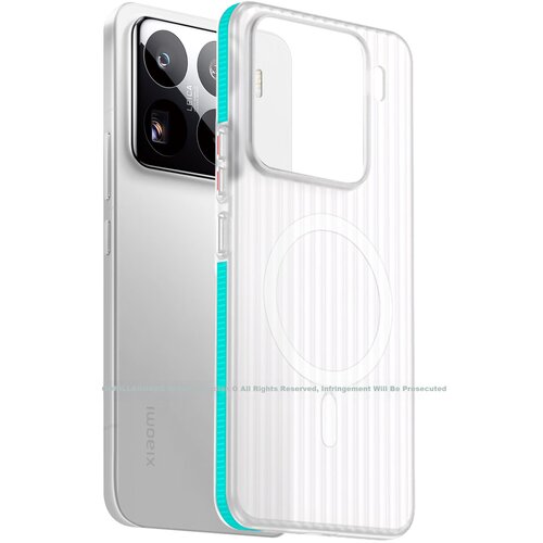  Maska za mobilni telefon Xiaomi 15 Pro, Belo-plava Cene