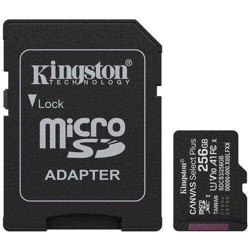 Kingston MikroSD Mamorijska kartica 256GB SelectPlus gen 3 bez adaptera Cene