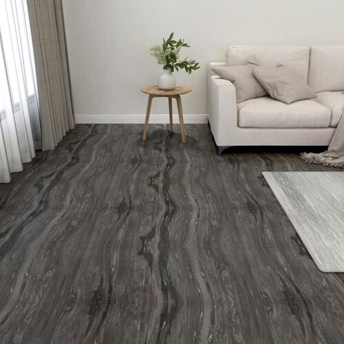 vidaXL Samoljepljive podne obloge 55 kom PVC 5,11 m² tamnosive Cijene