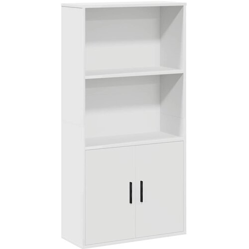 Maison Chic Knjižna omara - Knjižni regal bela 60x24x120 cm inženirski les, (21726197) Cene